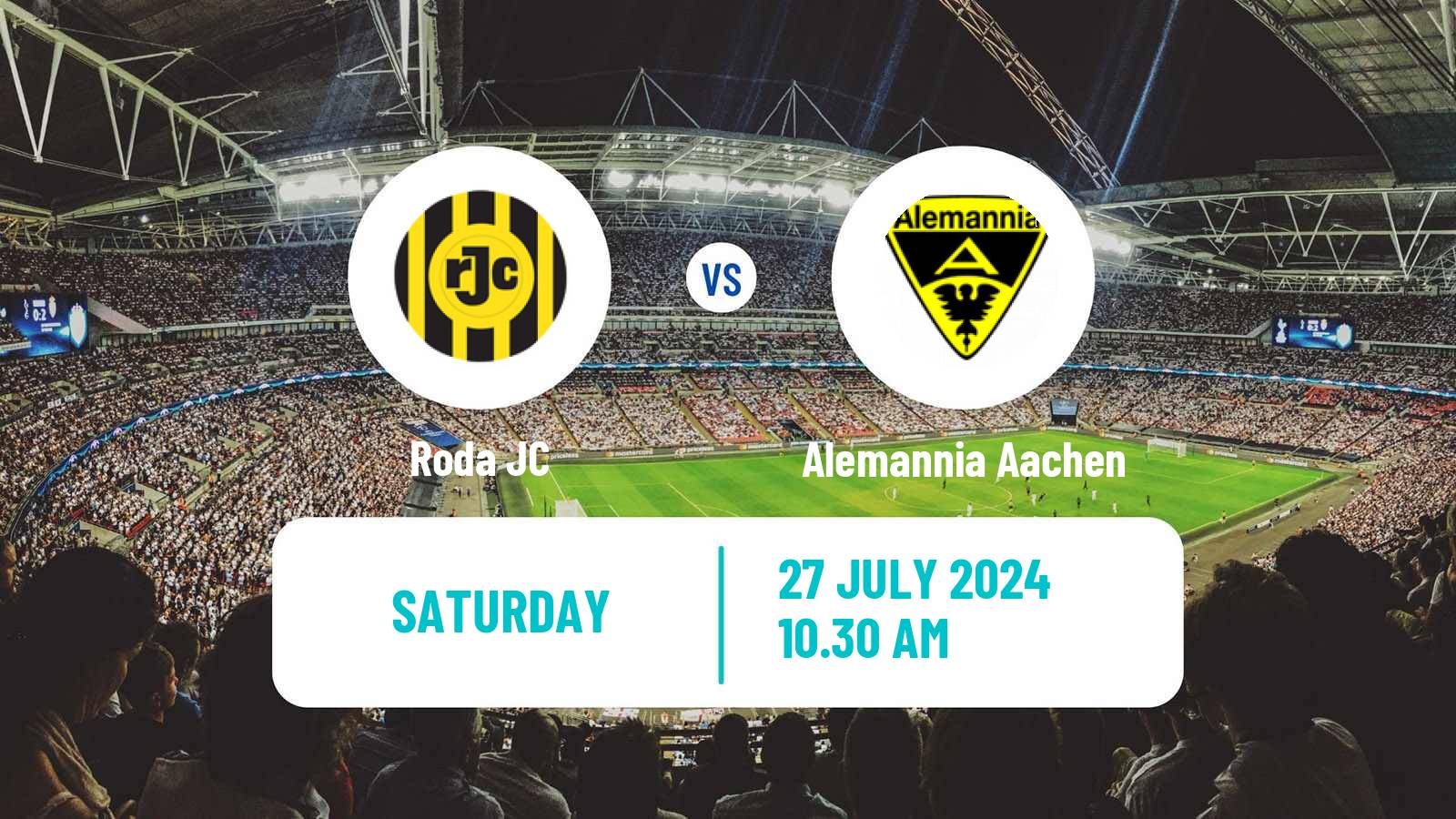 Soccer Club Friendly Roda - Alemannia Aachen