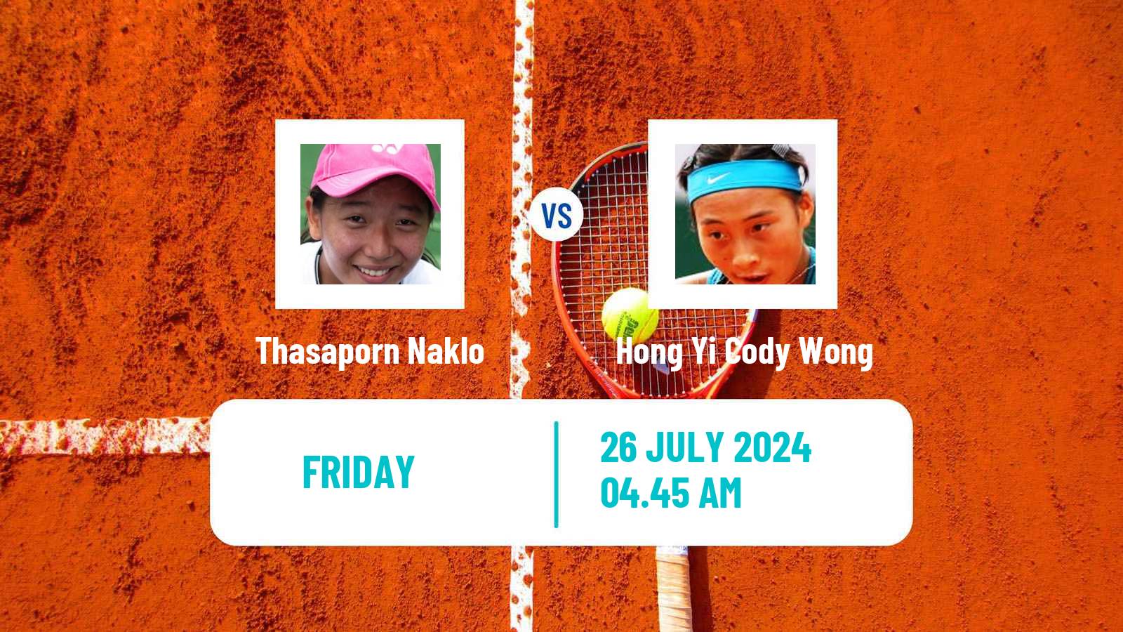 Tennis ITF W35 Naiman Women Thasaporn Naklo - Hong Yi Cody Wong