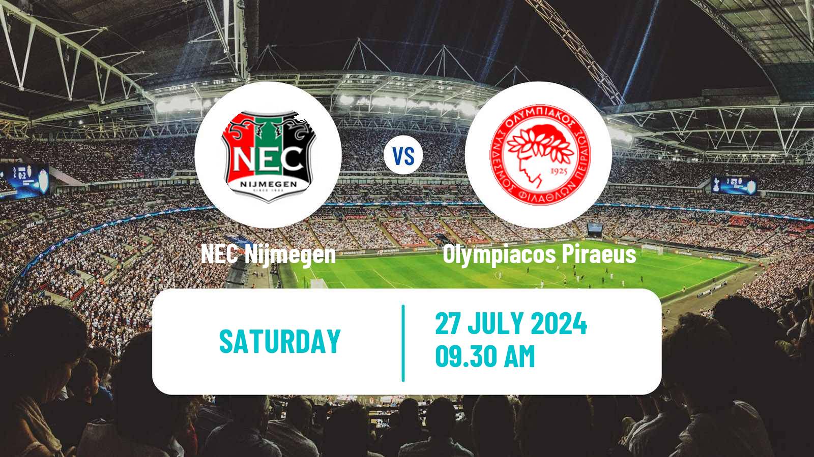 Soccer Club Friendly NEC Nijmegen - Olympiacos Piraeus