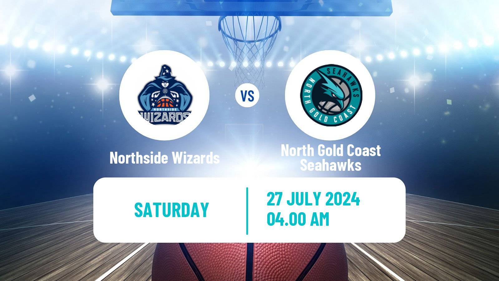 Basketball Australian NBL1 North Women Northside Wizards - North Gold Coast Seahawks