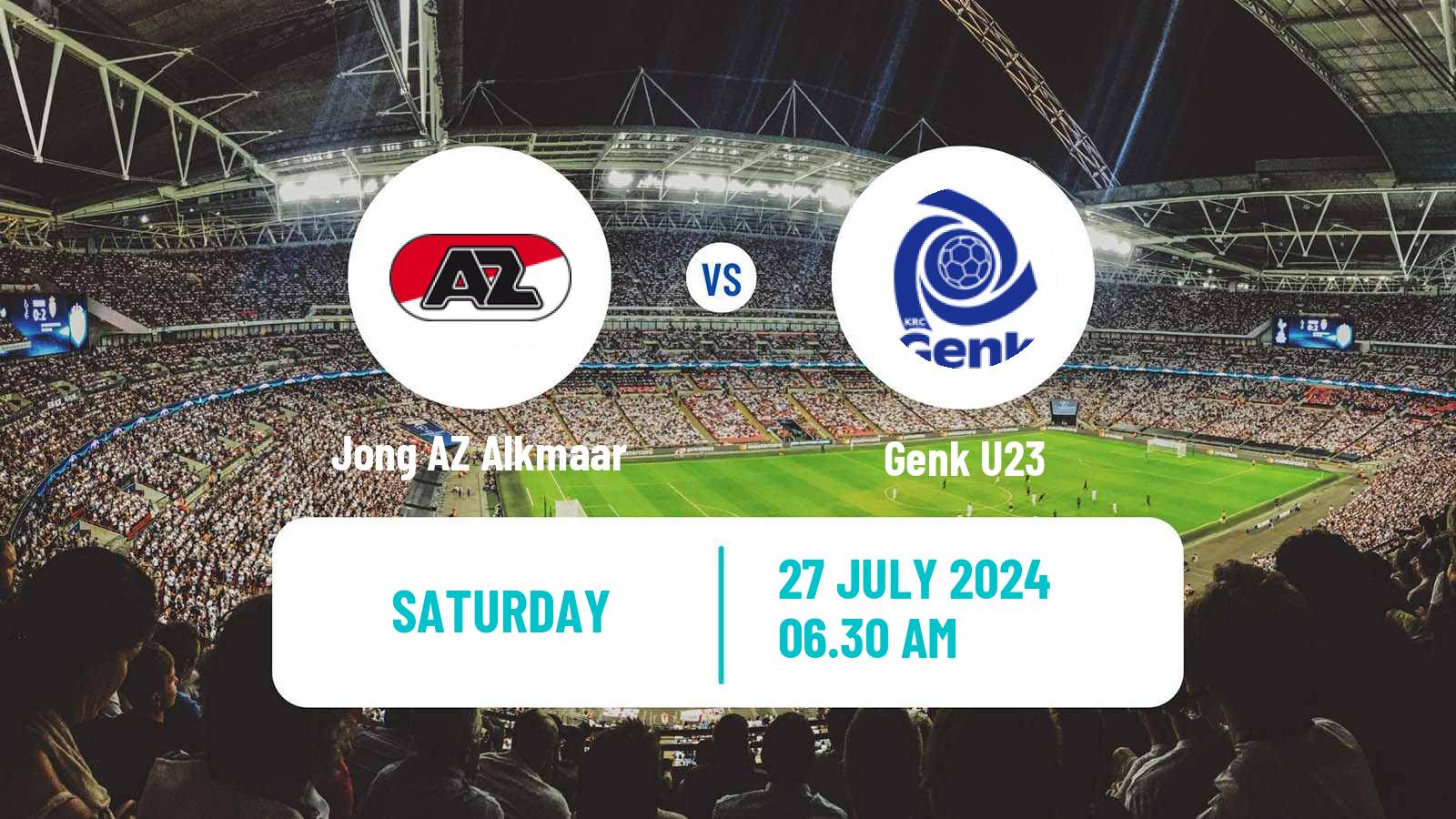 Soccer Club Friendly Jong AZ Alkmaar - Genk U23