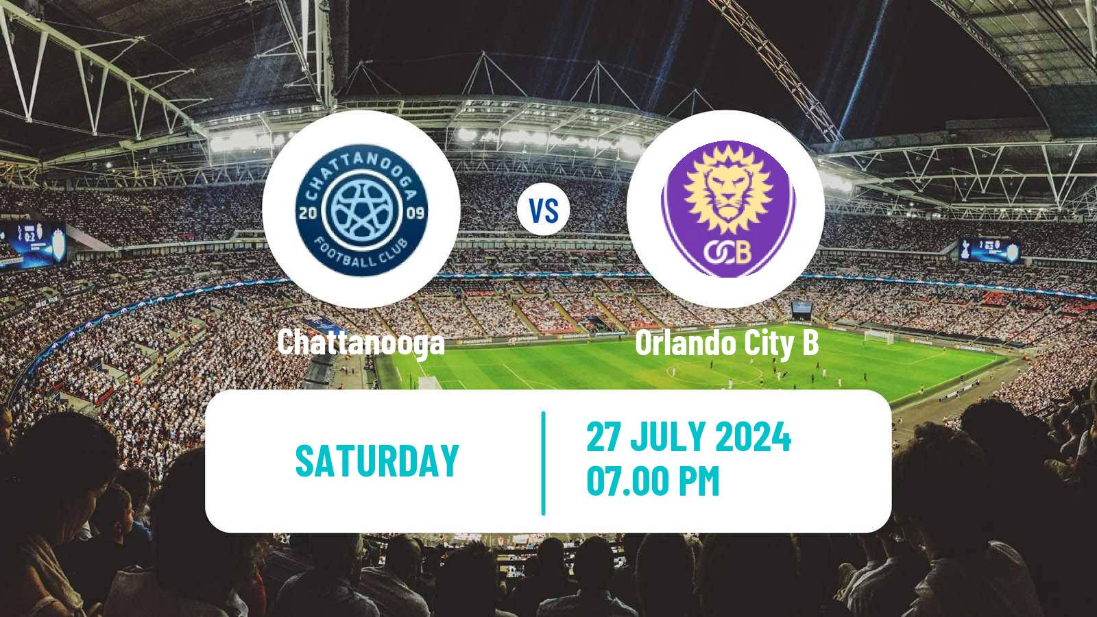 Soccer MLS Next Pro Chattanooga - Orlando City B