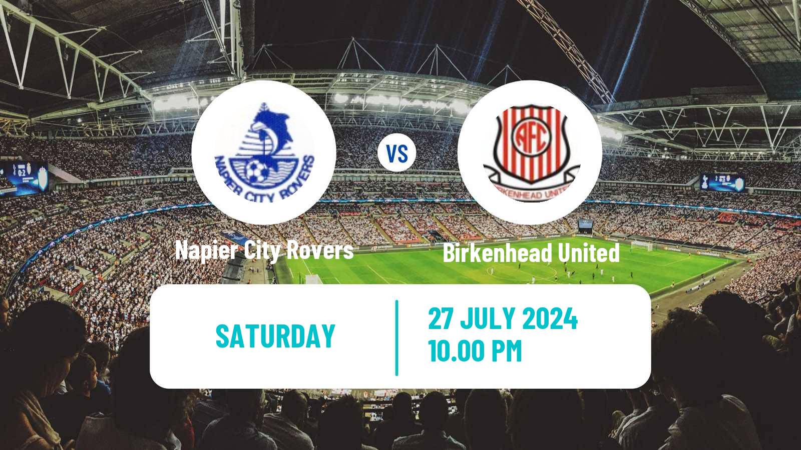 Soccer New Zealand Chatham Cup Napier City Rovers - Birkenhead United