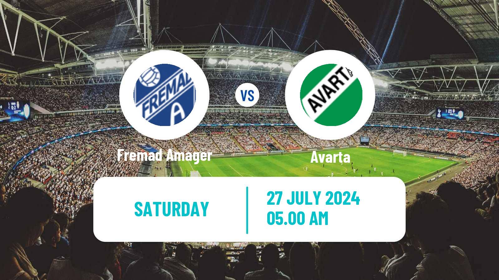 Soccer Club Friendly Fremad Amager - Avarta