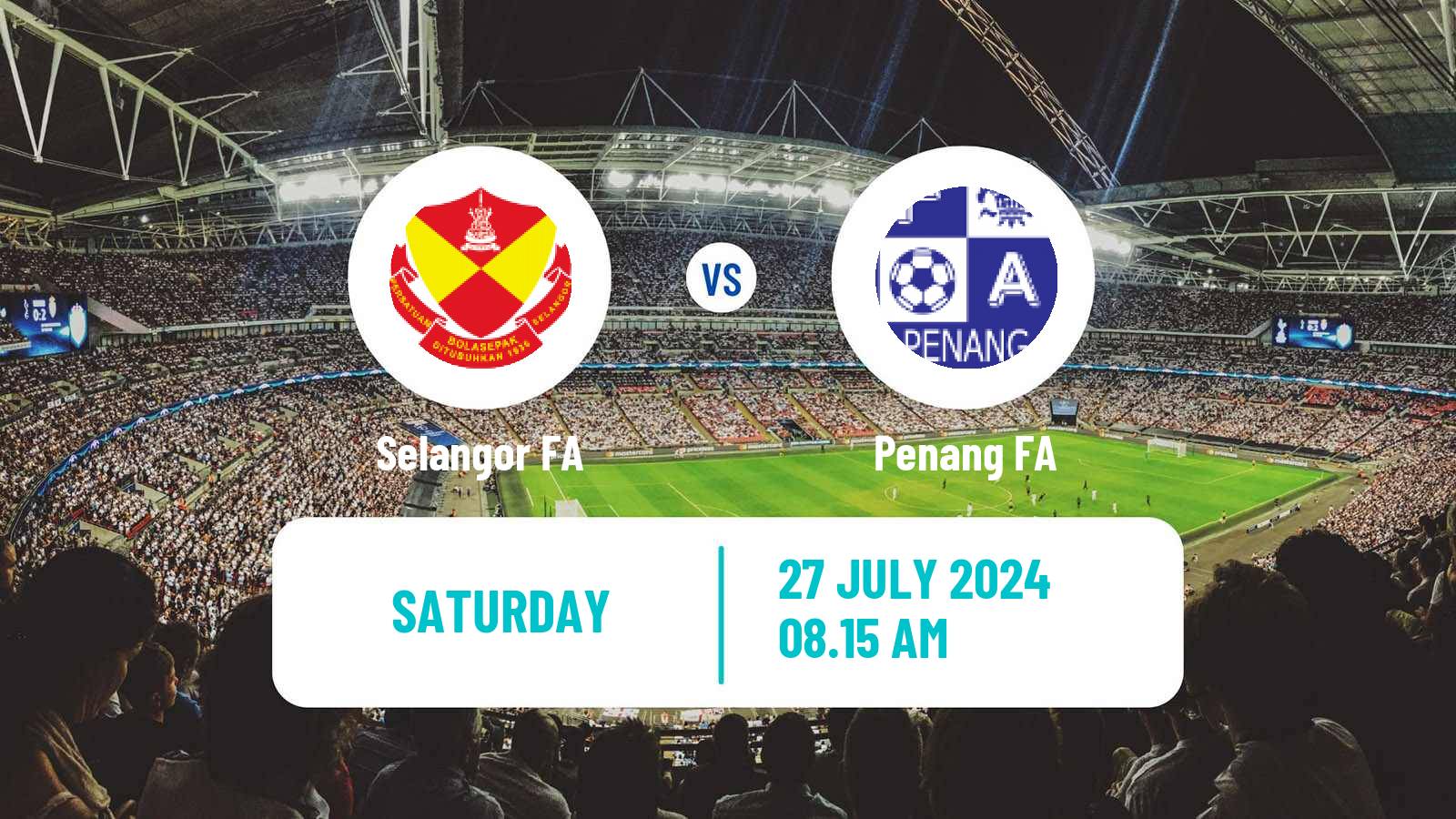 Soccer Malaysian Super League Selangor FA - Penang