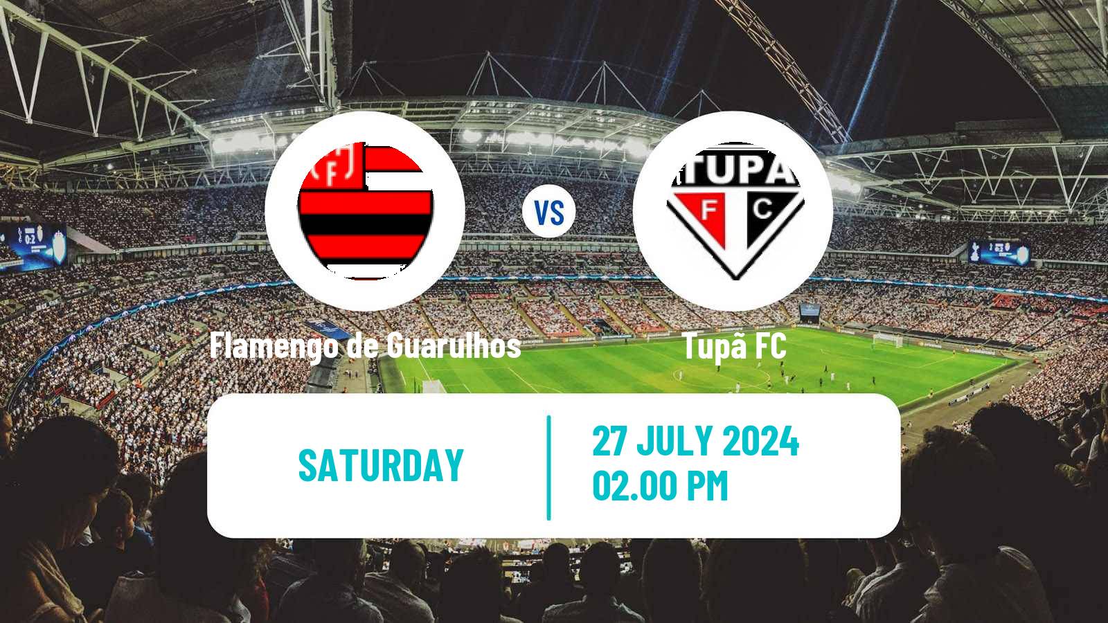 Soccer Brazilian Paulista B Flamengo de Guarulhos - Tupã