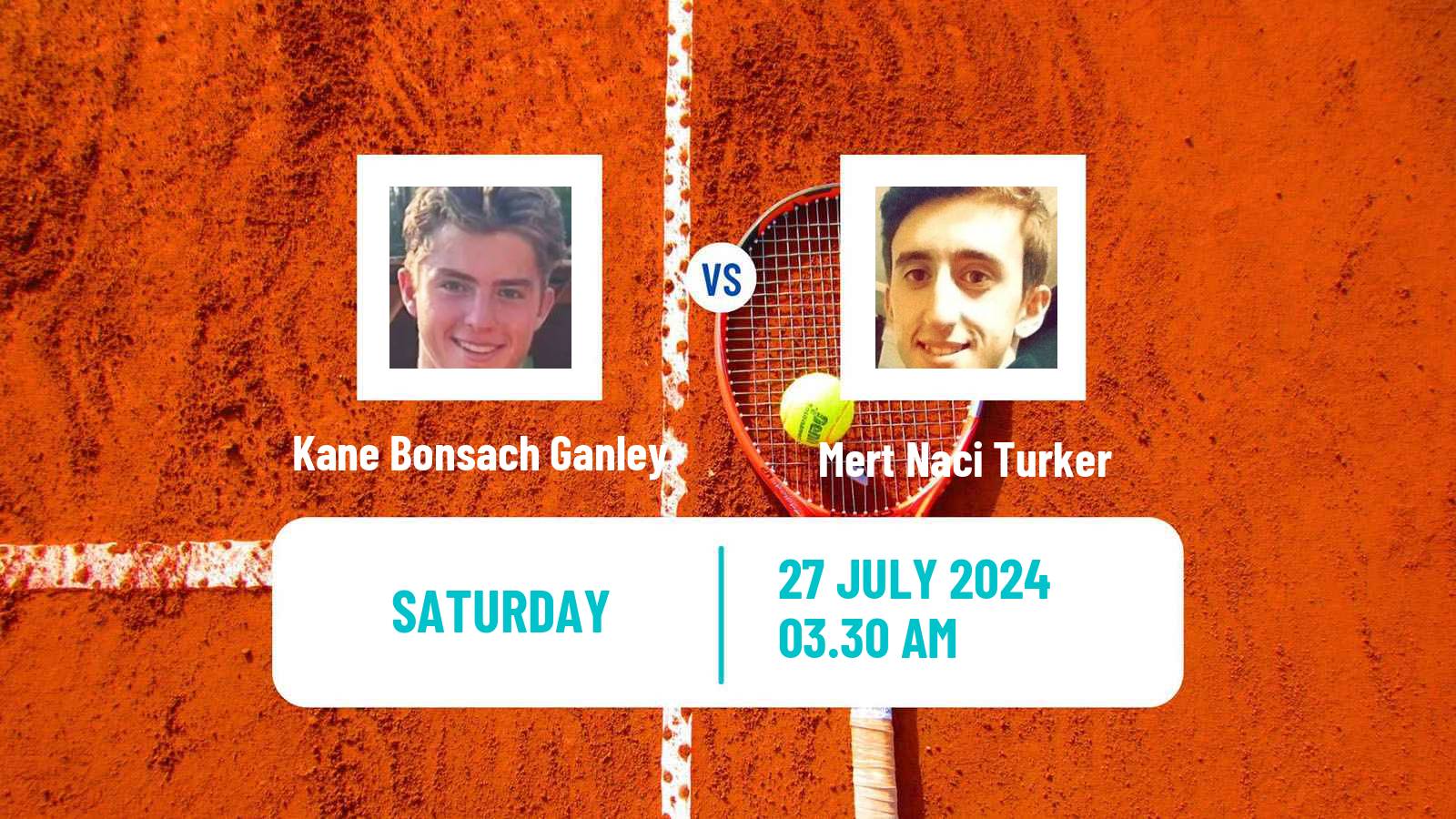 Tennis ITF M15 Kursumlijska Banja 12 Men Kane Bonsach Ganley - Mert Naci Turker