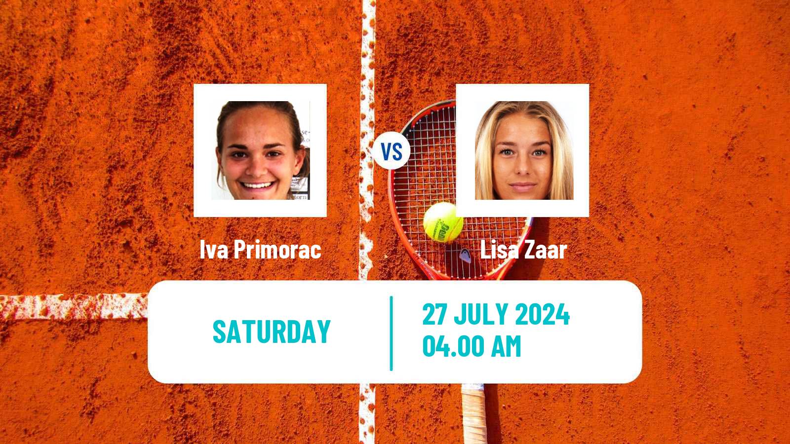 Tennis ITF W15 Brezice Women Iva Primorac - Lisa Zaar