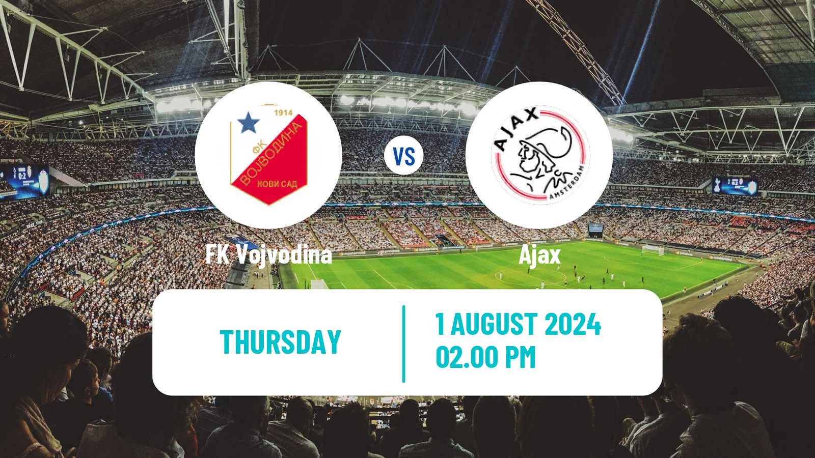 Soccer UEFA Europa League Vojvodina - Ajax