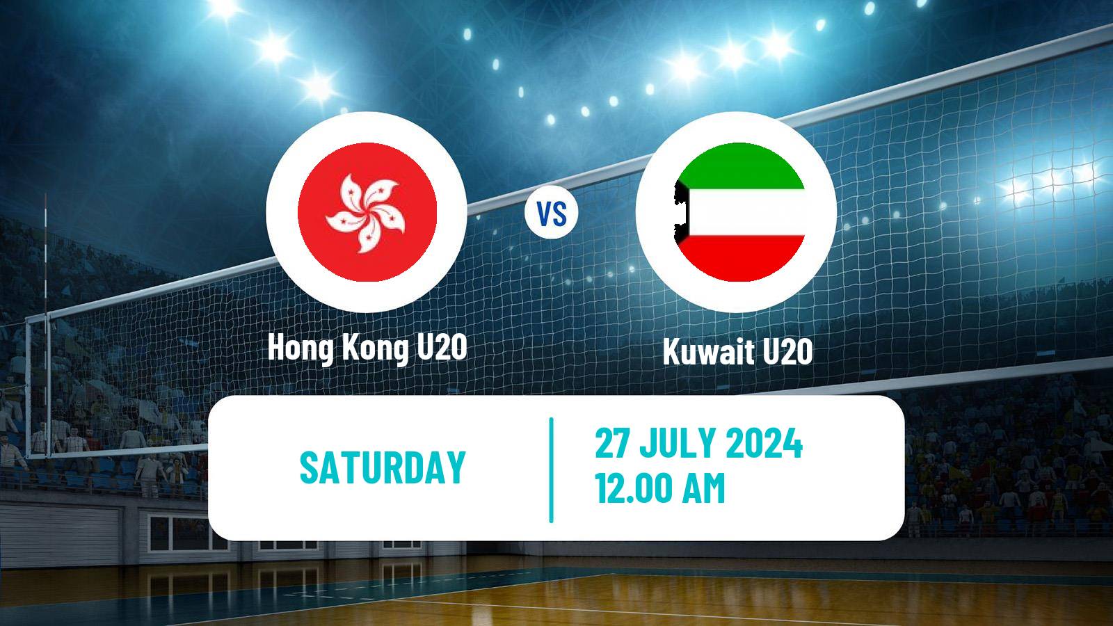 Volleyball Asian Championship U20 Volleyball Hong Kong U20 - Kuwait U20