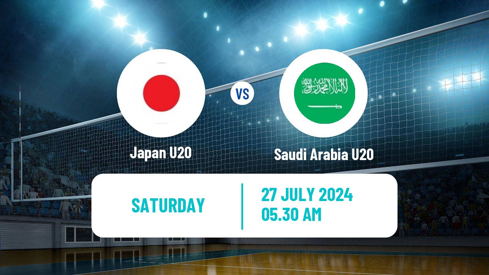 Volleyball Asian Championship U20 Volleyball Japan U20 - Saudi Arabia U20