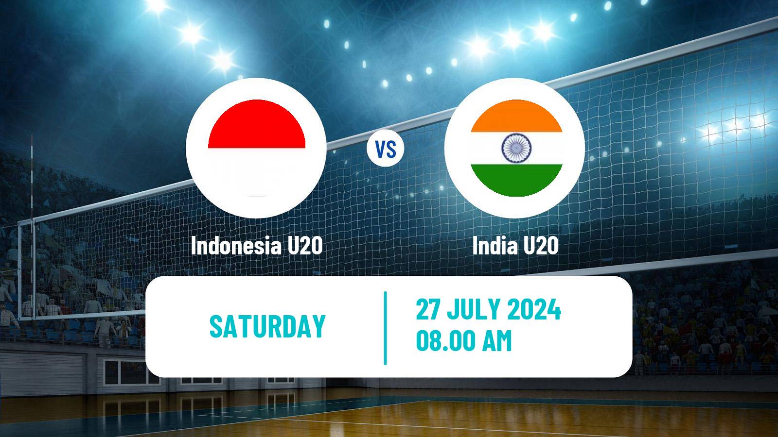 Volleyball Asian Championship U20 Volleyball Indonesia U20 - India U20