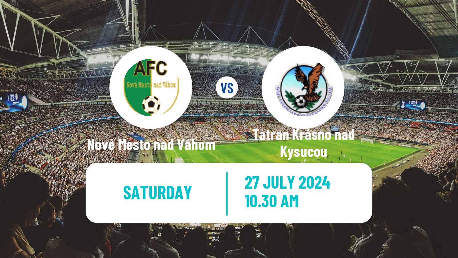 Soccer Slovak Cup Nové Mesto nad Váhom - Tatran Krásno nad Kysucou