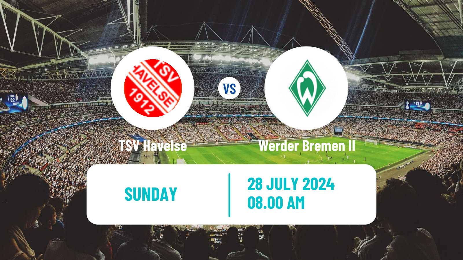 Soccer German Regionalliga North TSV Havelse - Werder Bremen II