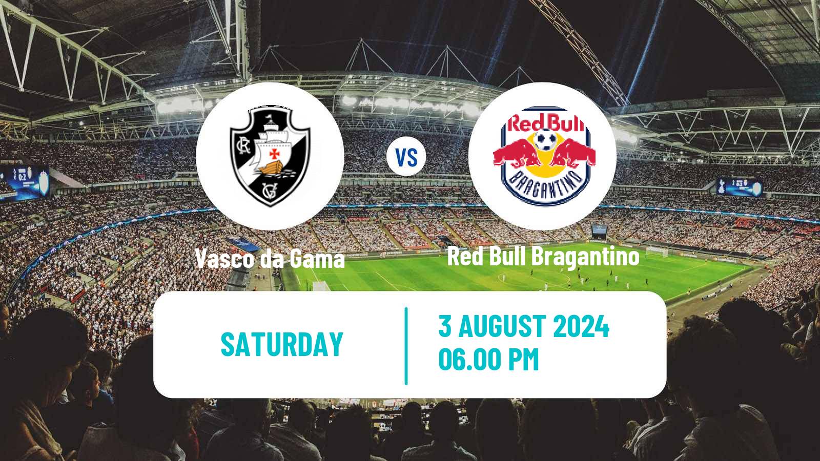 Soccer Brazilian Serie A Vasco da Gama - Red Bull Bragantino