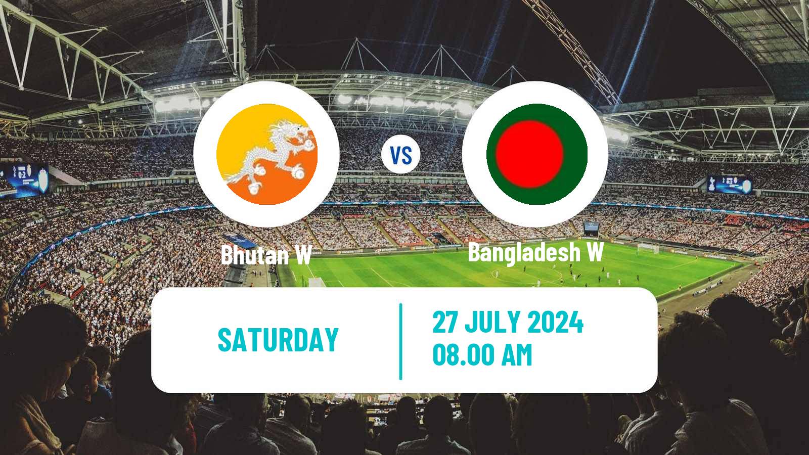 Soccer Friendly International Women Bhutan W - Bangladesh W