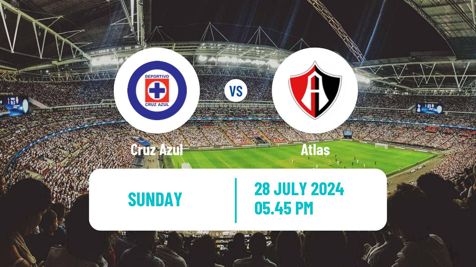 Soccer Mexican Liga MX Women Cruz Azul - Atlas