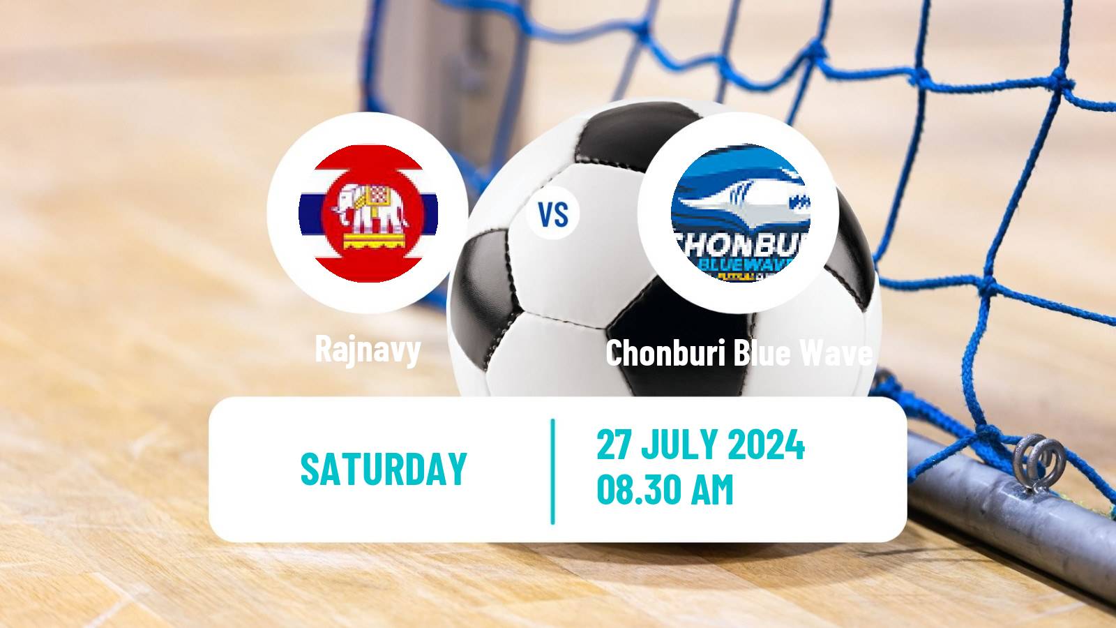 Futsal Thai League Futsal Rajnavy - Chonburi Blue Wave