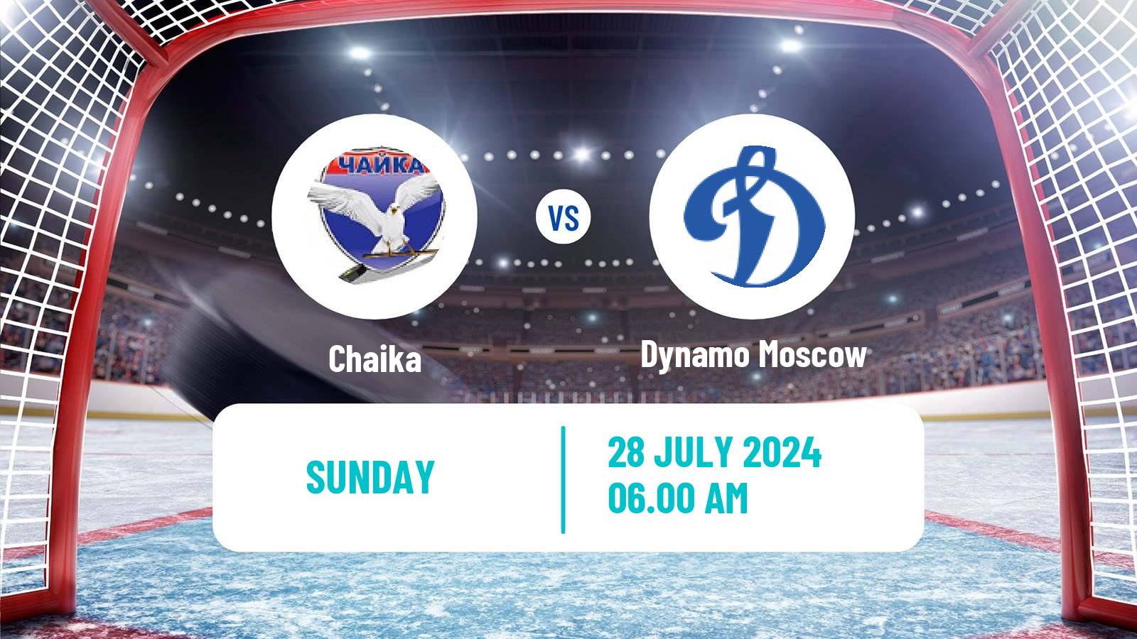 Hockey Club Friendly Ice Hockey Chaika - Dynamo Moscow