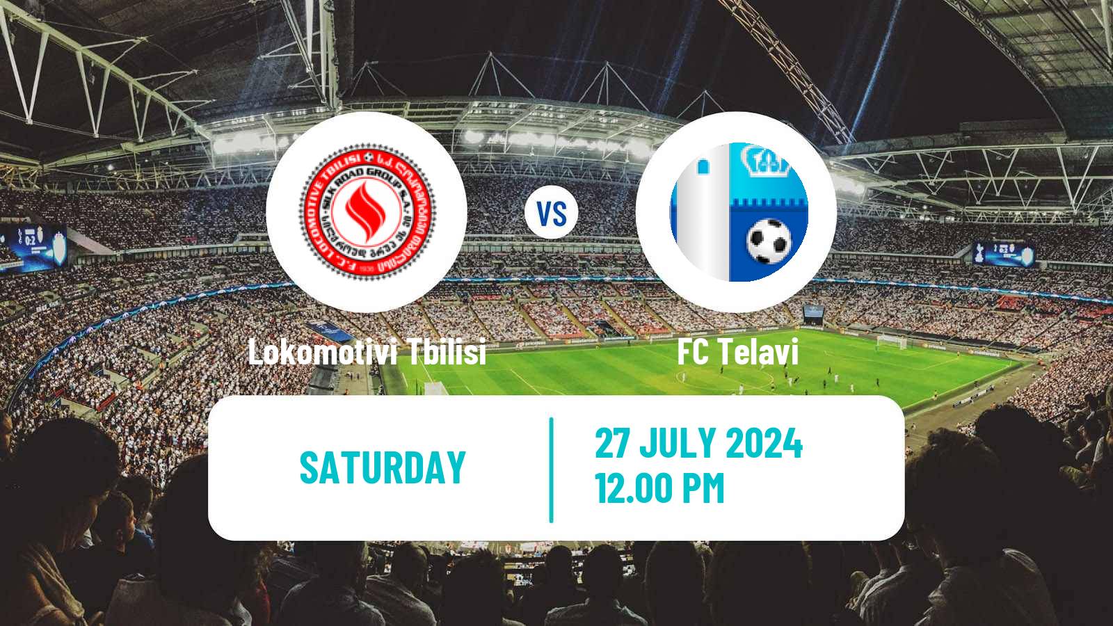 Soccer Georgian Cup Lokomotivi Tbilisi - Telavi