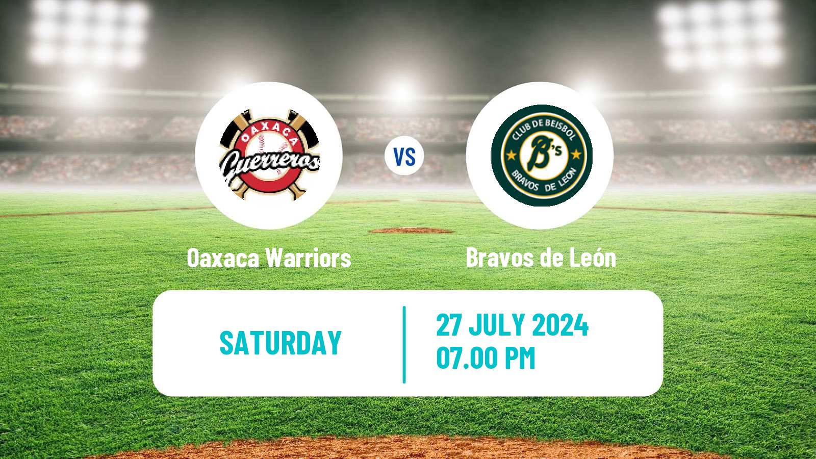 Baseball LMB Oaxaca Warriors - Bravos de León