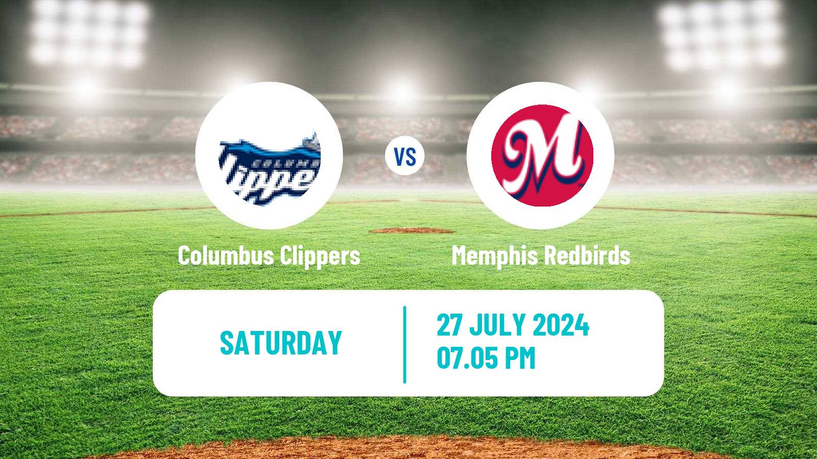 Baseball IL Columbus Clippers - Memphis Redbirds