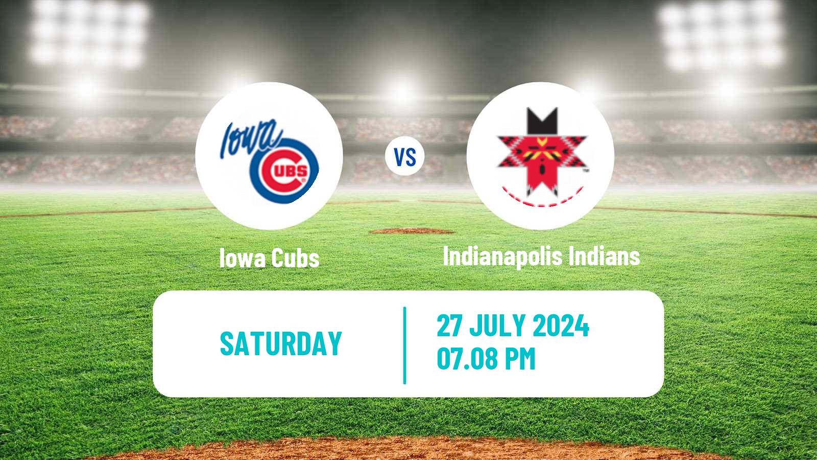 Baseball IL Iowa Cubs - Indianapolis Indians