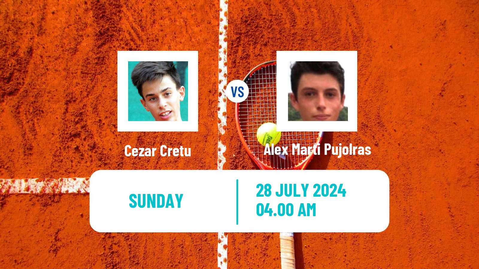 Tennis ITF M25 H Bacau Men Cezar Cretu - Alex Marti Pujolras