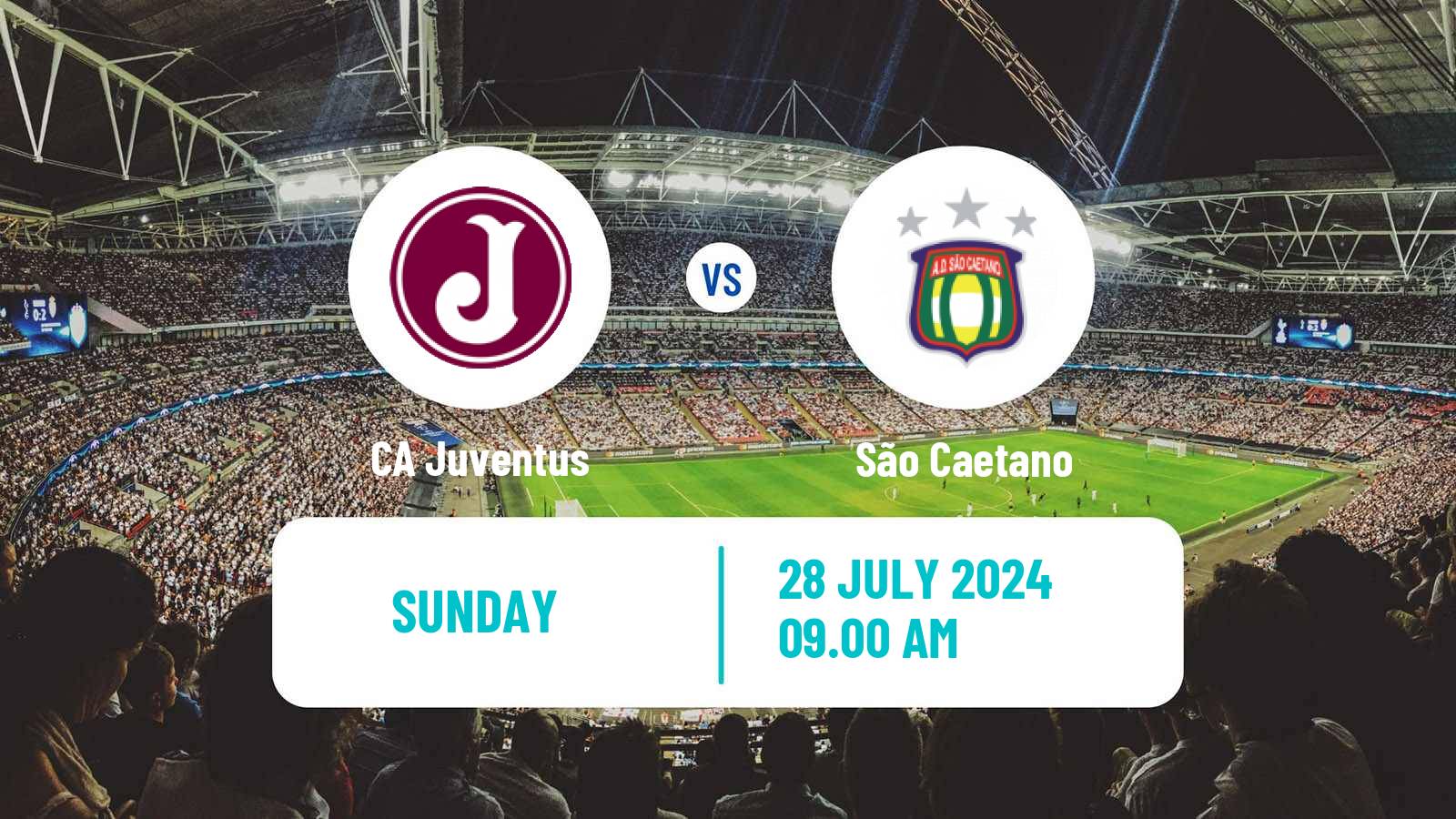 Soccer Brazilian Copa Paulista CA Juventus - São Caetano