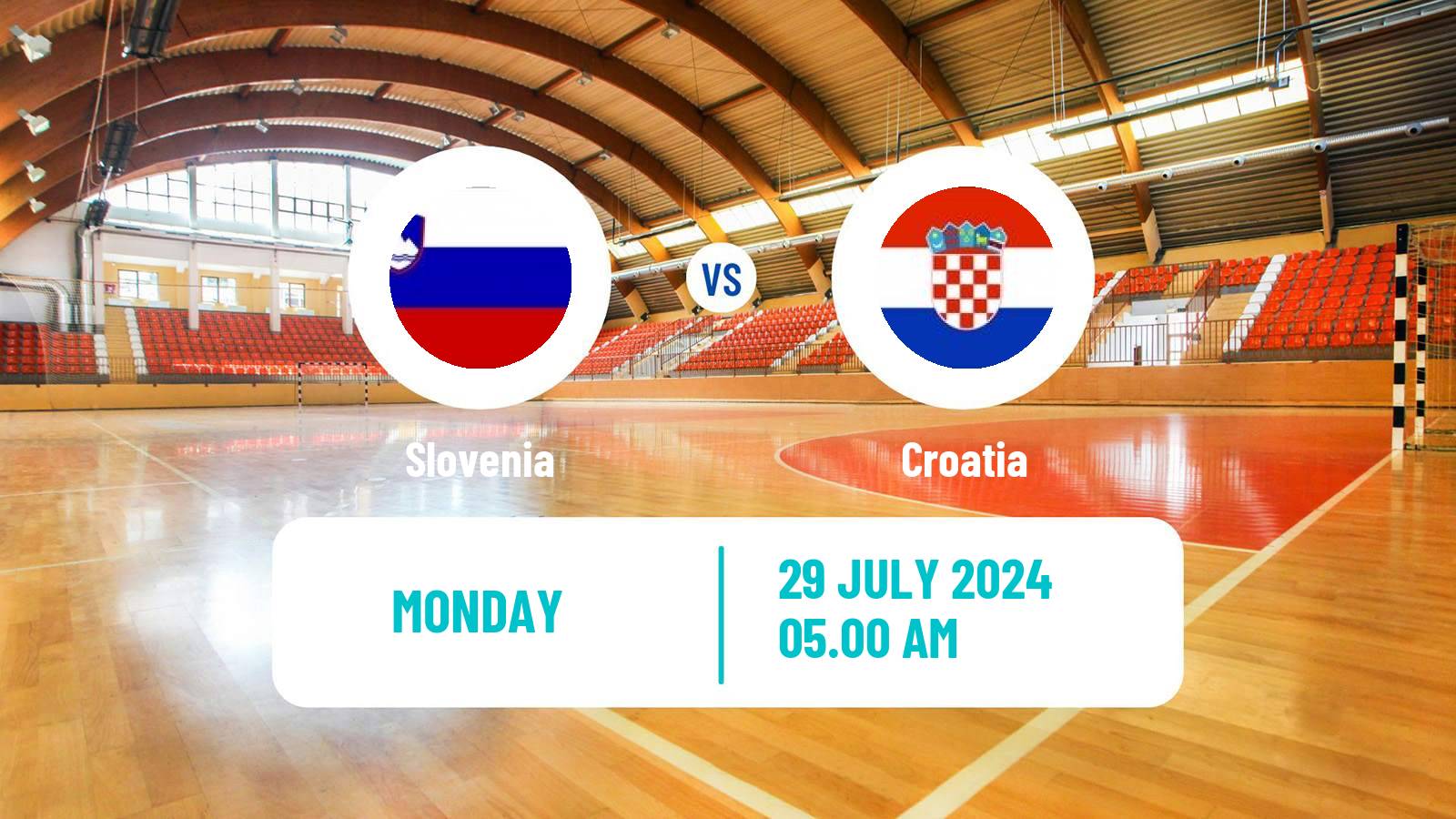 Handball Olympic Games - Handball Slovenia - Croatia