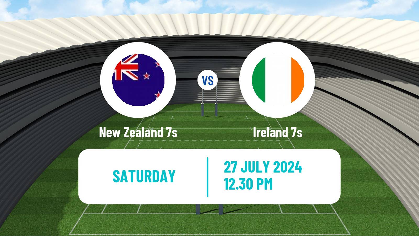 Rugby union Olympic Games 7s Rugby New Zealand 7s - Ireland 7s