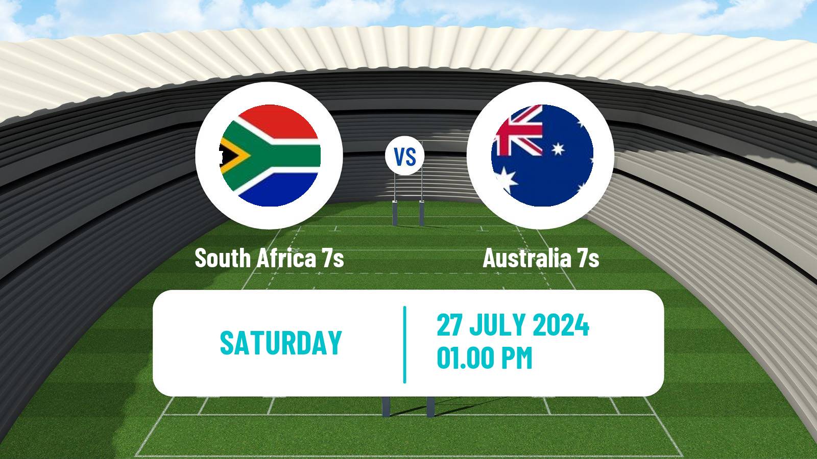 Rugby union Olympic Games 7s Rugby South Africa 7s - Australia 7s