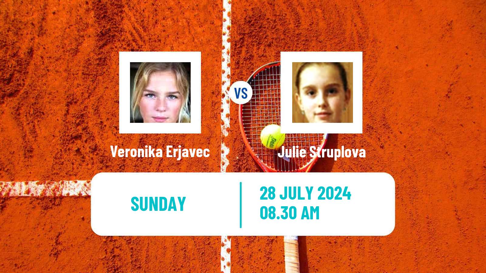 Tennis ITF W35 Horb Women Veronika Erjavec - Julie Struplova