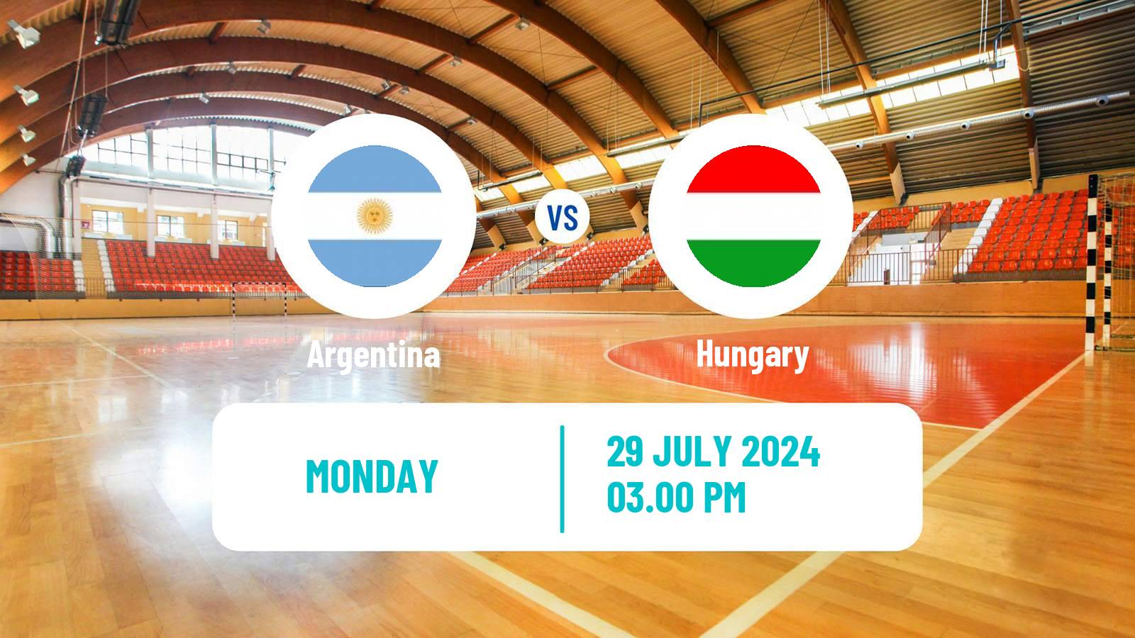 Handball Olympic Games - Handball Argentina - Hungary