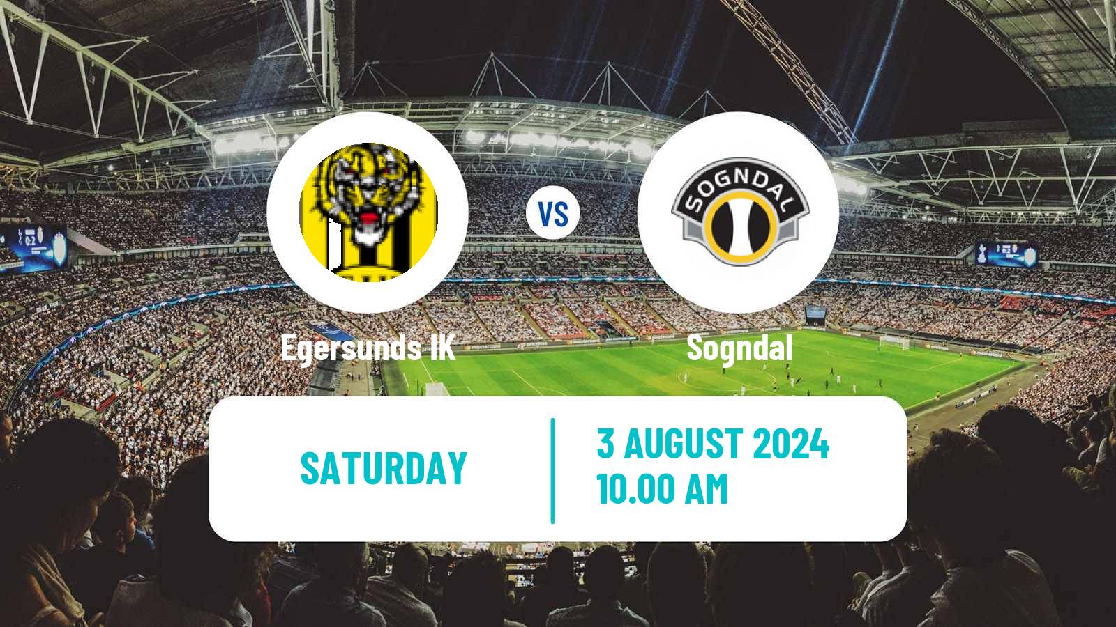 Soccer Norwegian Adeccoligaen Egersund - Sogndal