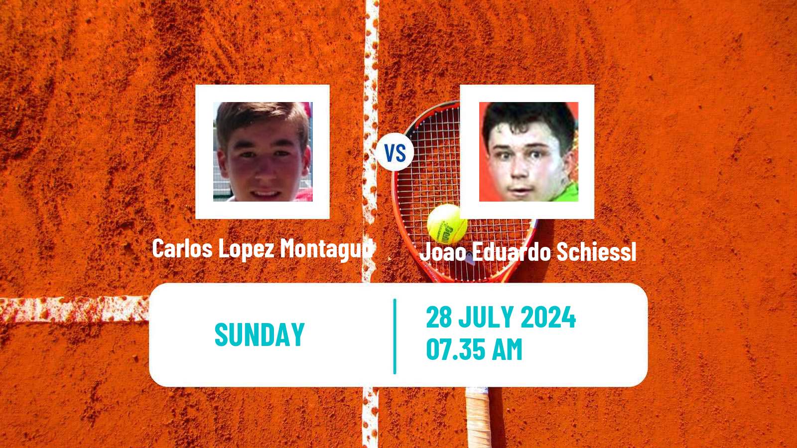 Tennis San Marino Challenger Men Carlos Lopez Montagud - Joao Eduardo Schiessl