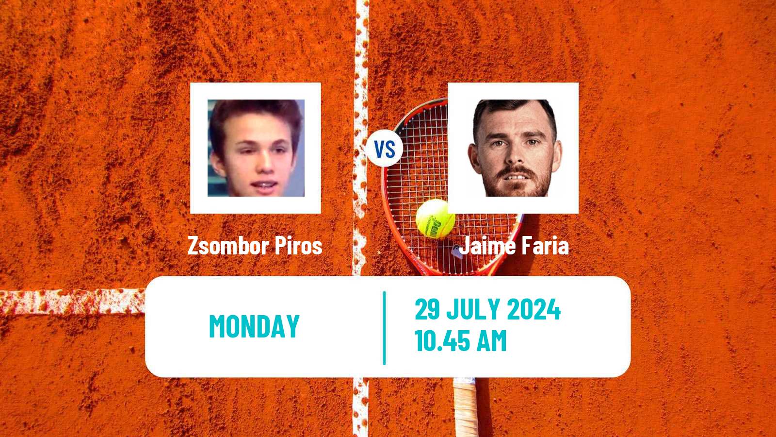 Tennis Porto Challenger Men Zsombor Piros - Jaime Faria