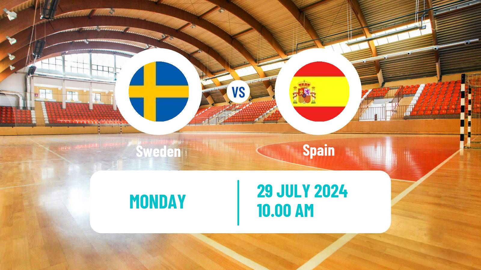 Handball Olympic Games - Handball Sweden - Spain