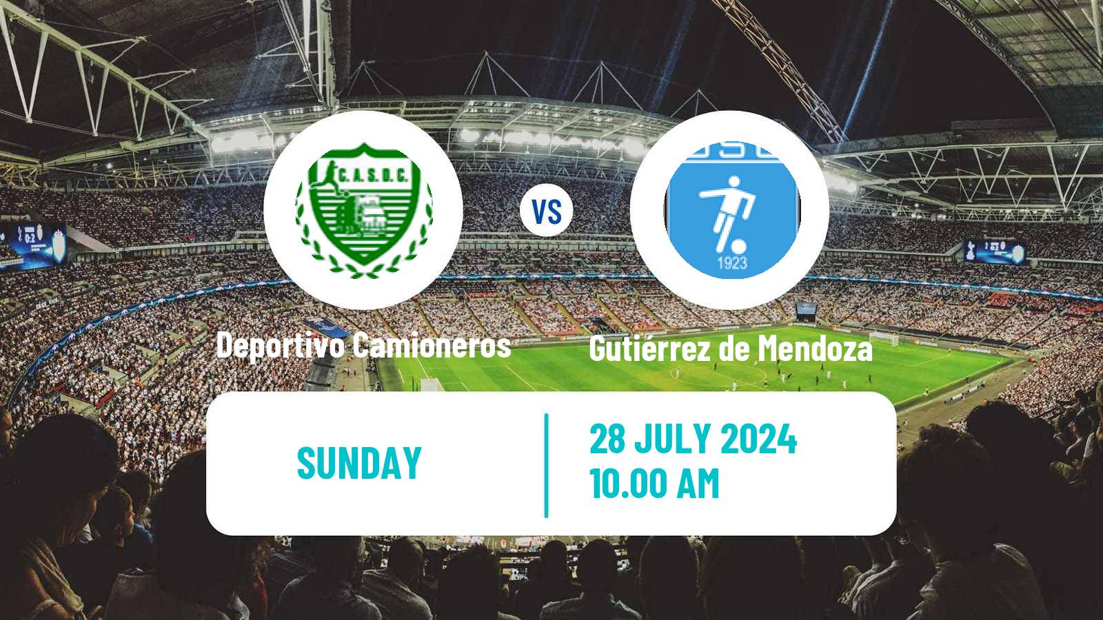 Soccer Argentinian Torneo Federal Deportivo Camioneros - Gutiérrez de Mendoza