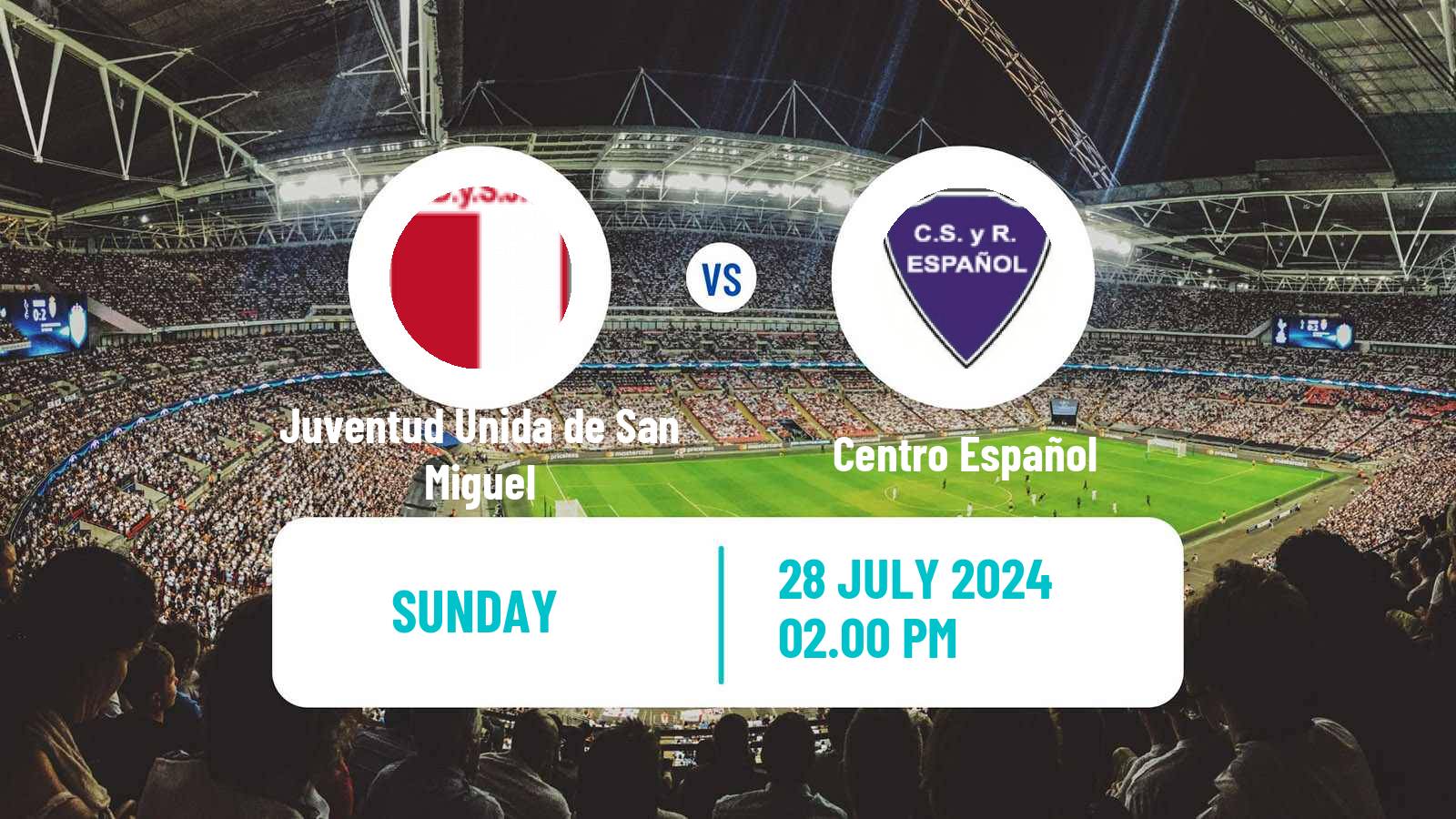 Soccer Argentinian Primera C Juventud Unida de San Miguel - Centro Español