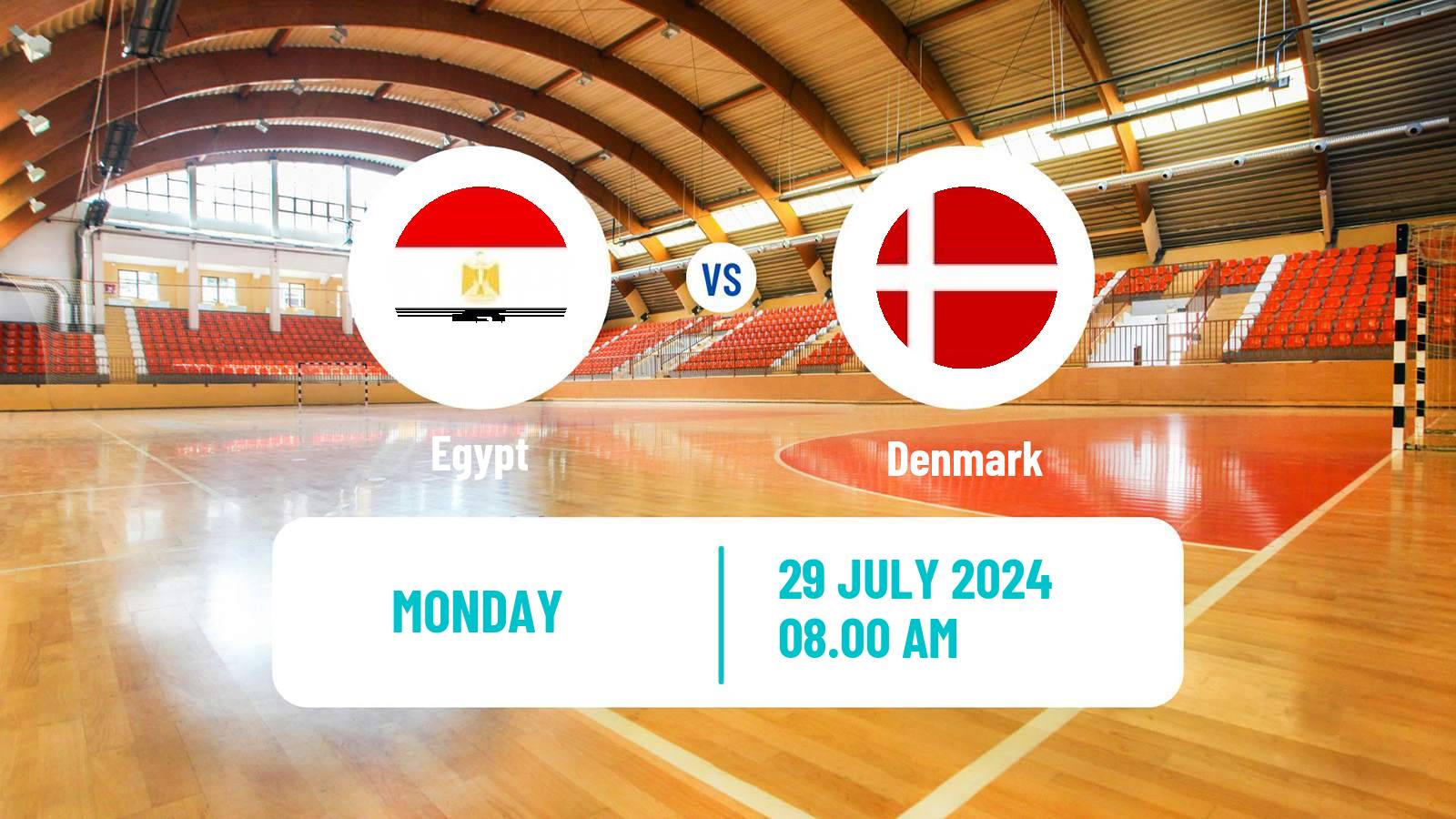 Handball Olympic Games - Handball Egypt - Denmark