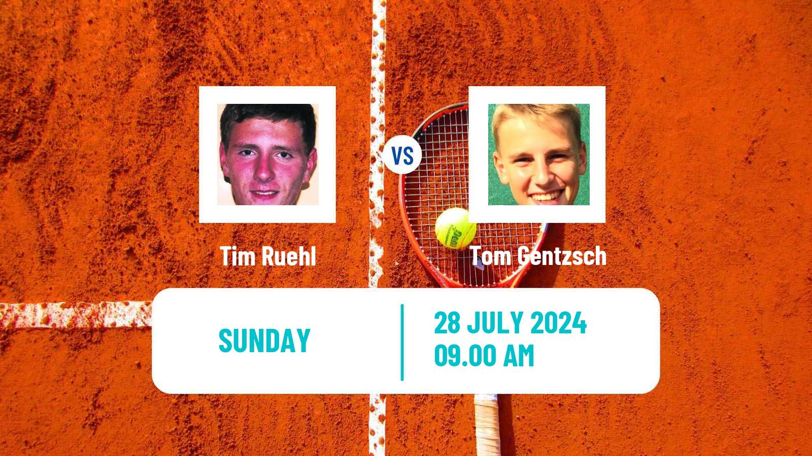 Tennis Luedenscheid Challenger Men Tim Ruehl - Tom Gentzsch