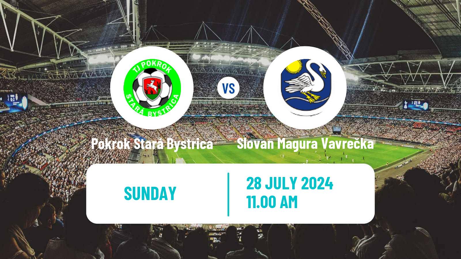 Soccer Slovak Cup Pokrok Stará Bystrica - Slovan Magura Vavrečka