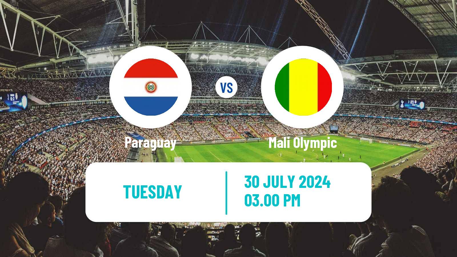 Soccer Olympic Games - Football Paraguay - Mali