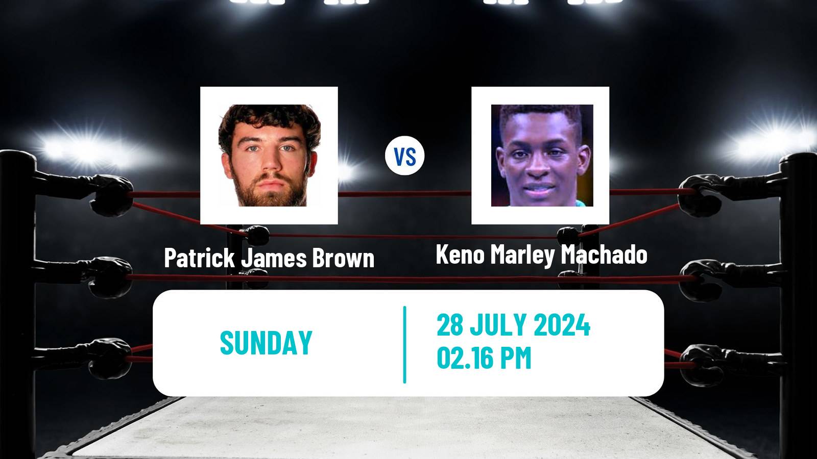 Boxing Heavyweight Olympic Games Men Patrick James Brown - Keno Marley Machado