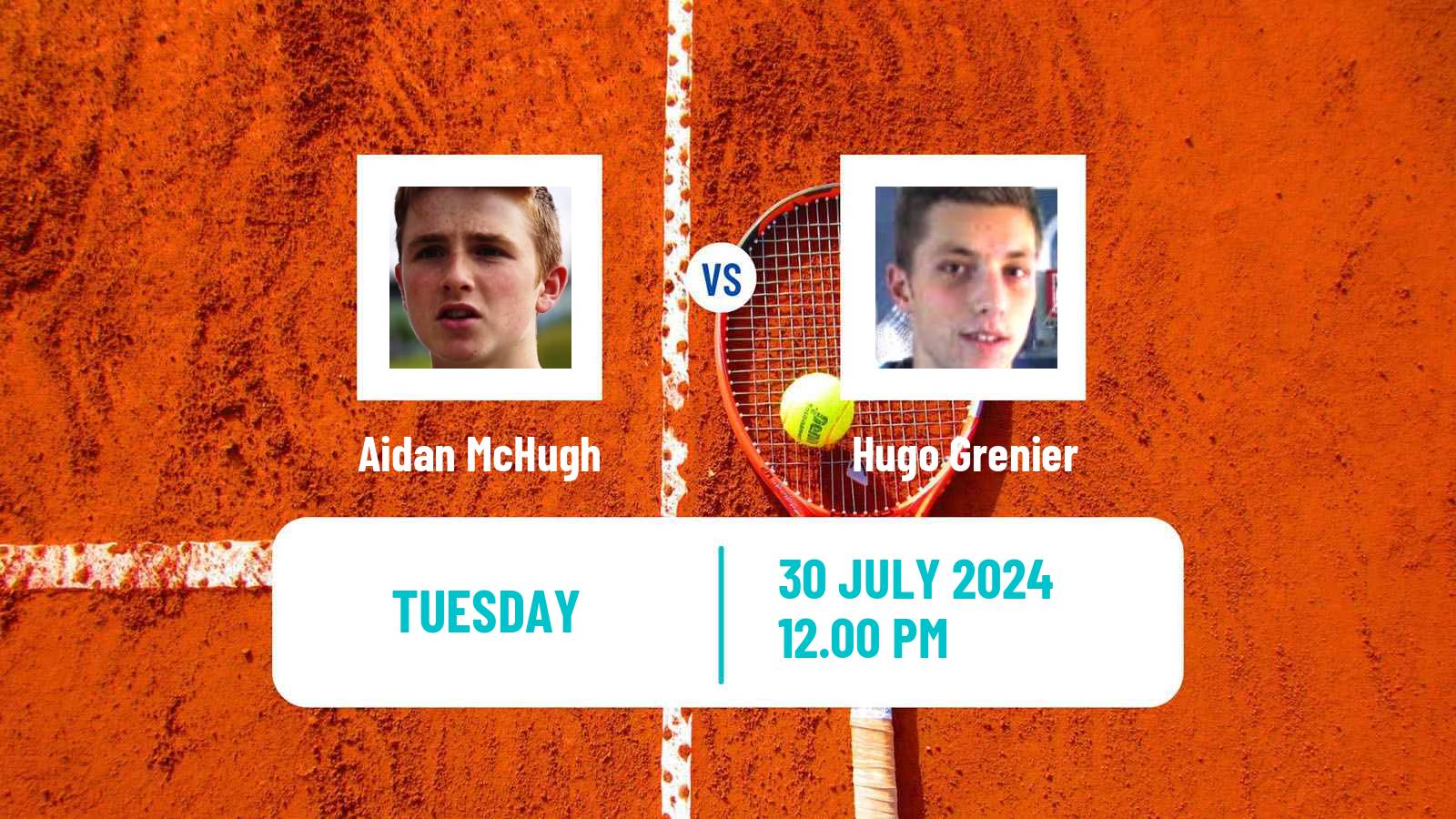 Tennis Lexington Challenger Men Aidan McHugh - Hugo Grenier