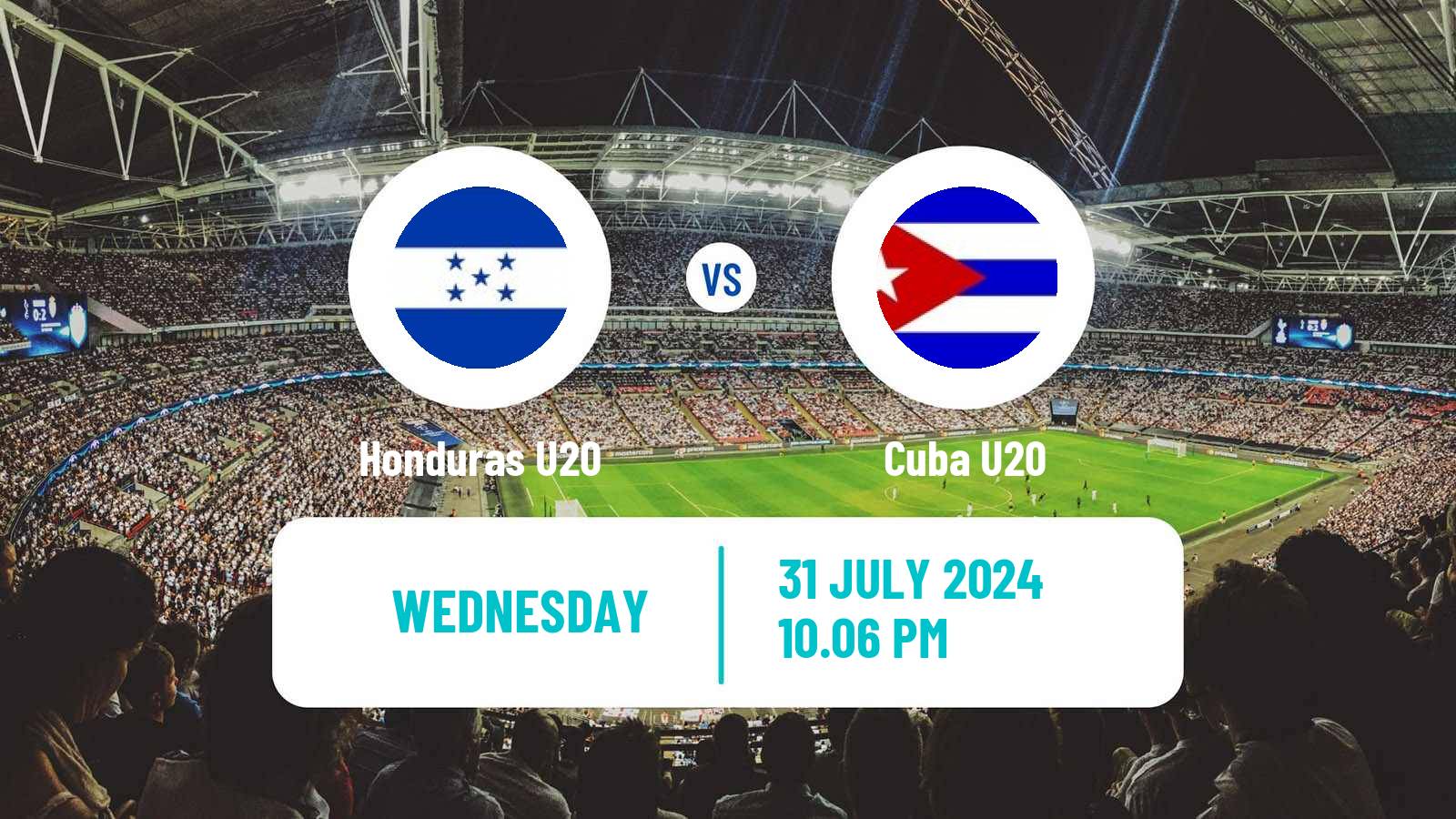 Soccer CONCACAF Championship U20 Honduras U20 - Cuba U20