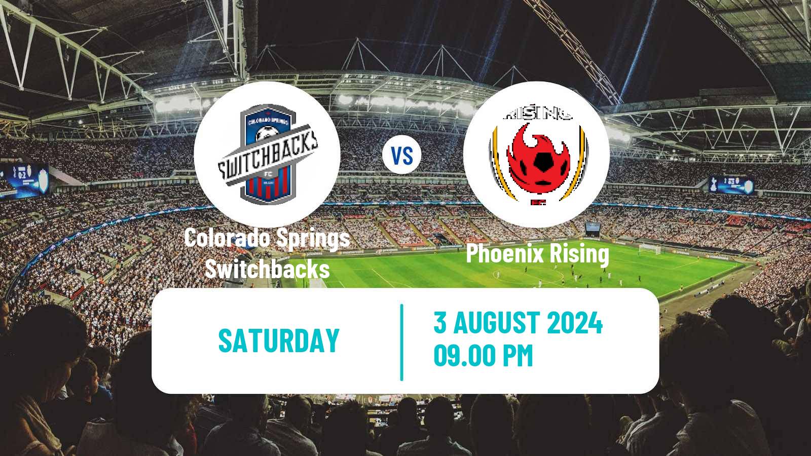 Soccer USL Championship Colorado Springs Switchbacks - Phoenix Rising