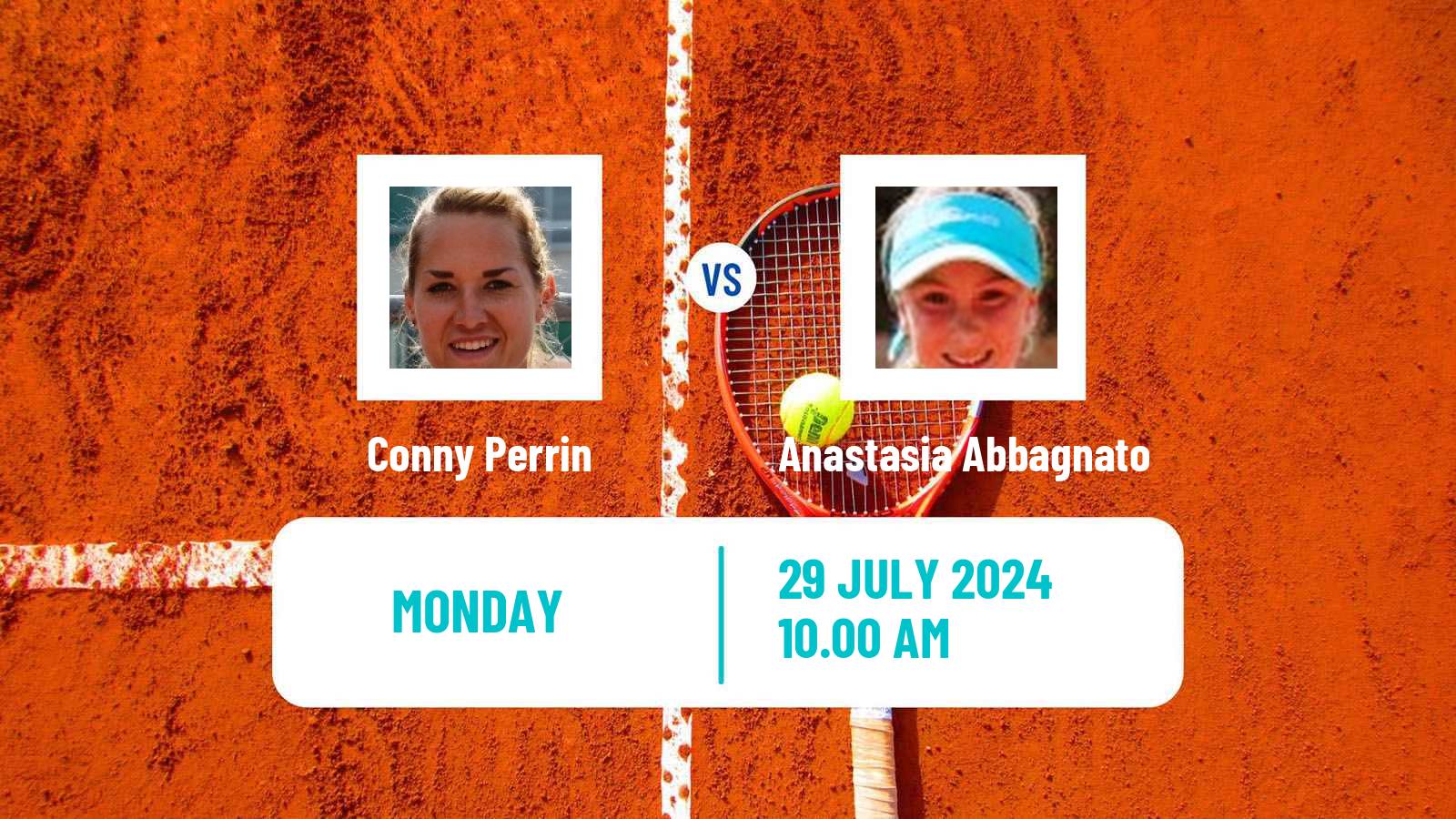 Tennis ITF W75 Cordenons Women Conny Perrin - Anastasia Abbagnato