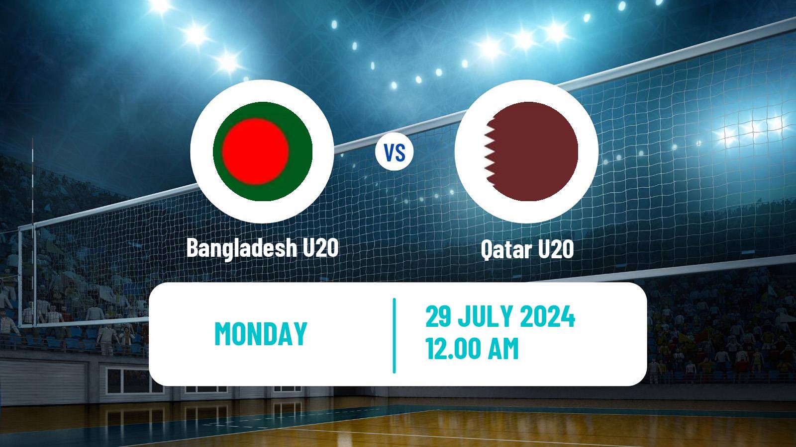 Volleyball Asian Championship U20 Volleyball Bangladesh U20 - Qatar U20